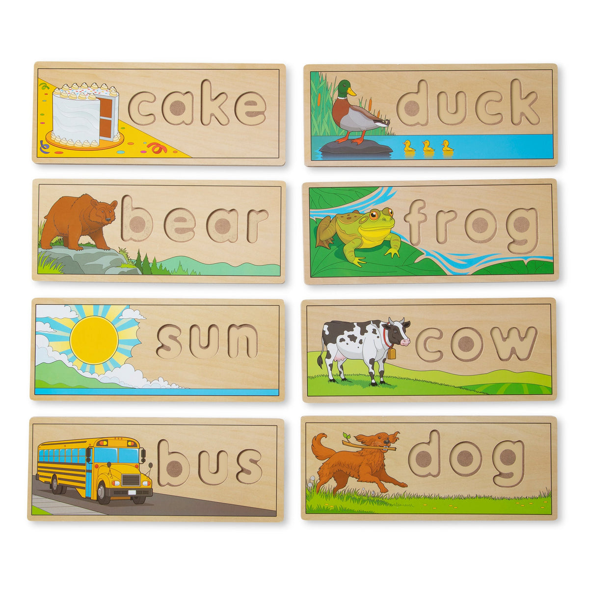 Educational Early Learning Puzzle Bundle