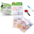 Educational On the Go Secret Decoder Activity Books 3-Pack Slippery Flippers Runaway Ruby Game Book