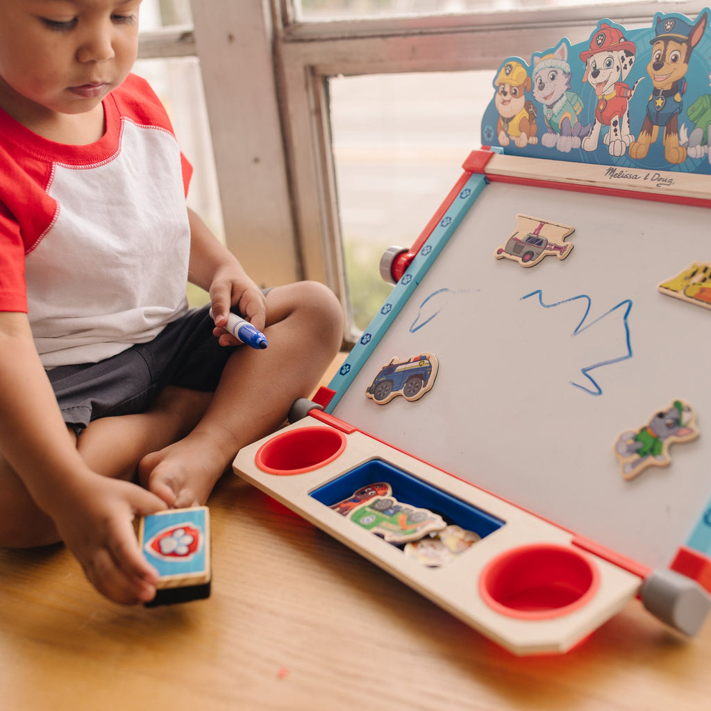 Educational PAW Patrol Wooden Tabletop Art Center
