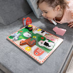 Educational Farm Animals Chunky Puzzle - 8 Pieces