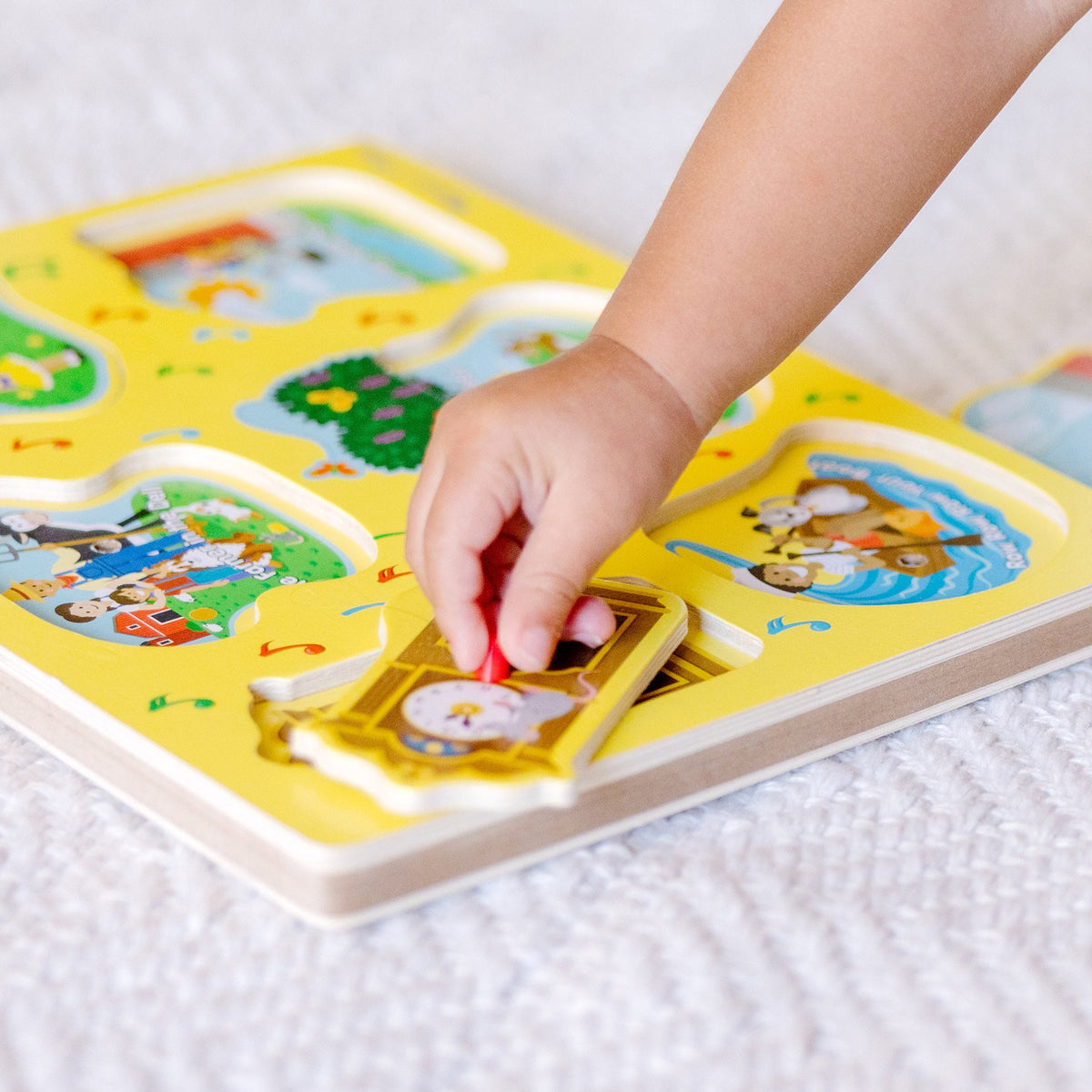 Educational Nursery Rhymes 1 Sound Puzzle - 6 PIeces
