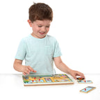 Educational The Wheels on the Bus Song Puzzle - 6 Pieces