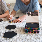 Educational Scratch Art Box of Friendship Notes