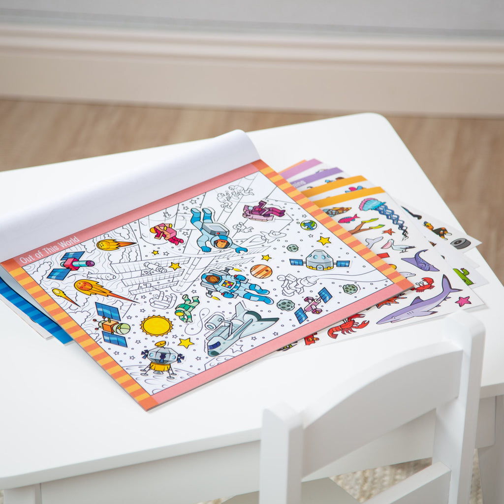 Educational Seek & Find Sticker Pad Adventure