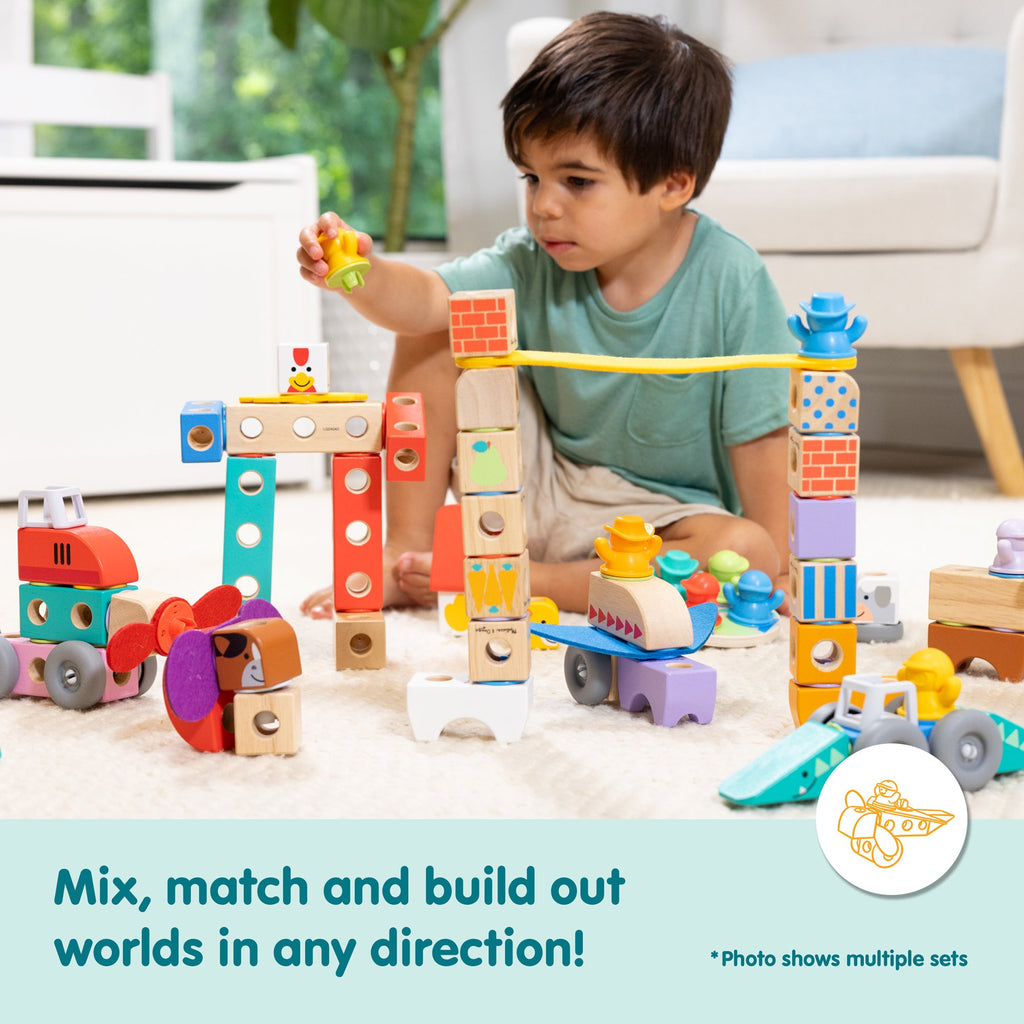 Educational Blockables Farm Play Set