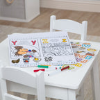 Educational Alphabet Activity Sticker Pad