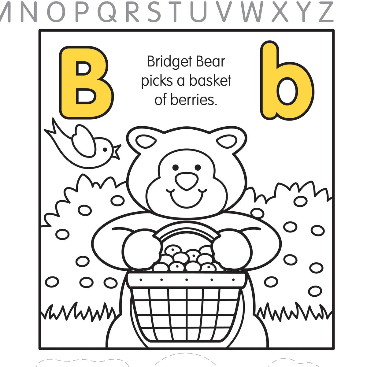 Educational Alphabet Activity Sticker Pad