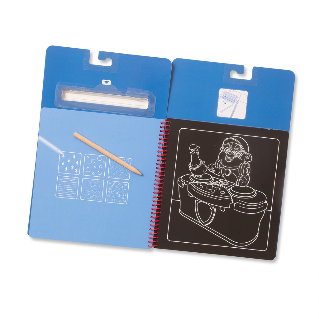 Educational PAW Patrol Scratch Art Pad - Chase