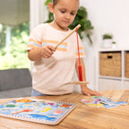 Educational Fishing Magnetic Puzzle Game - 10 Pieces