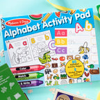 Educational Alphabet Activity Sticker Pad