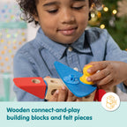 Educational Blockables Vehicles Play Set