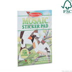 Educational Mosaic Sticker Pad - Nature