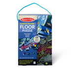 Educational Outer Space Glow-in-the-Dark Floor Puzzle 48 Pieces
