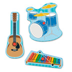 Educational Musical Instruments Sound Puzzle - 8 Pieces