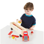 Educational Wooden Big Rig Building Set