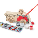 Educational PAW Patrol Wooden Craft Kit - Vehicles