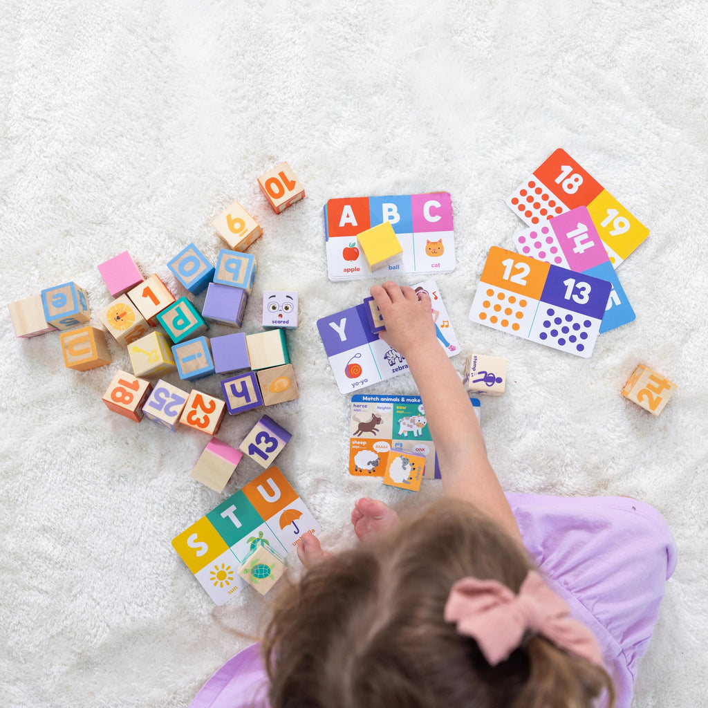 Educational Ms. Rachel Wooden Learning Blocks