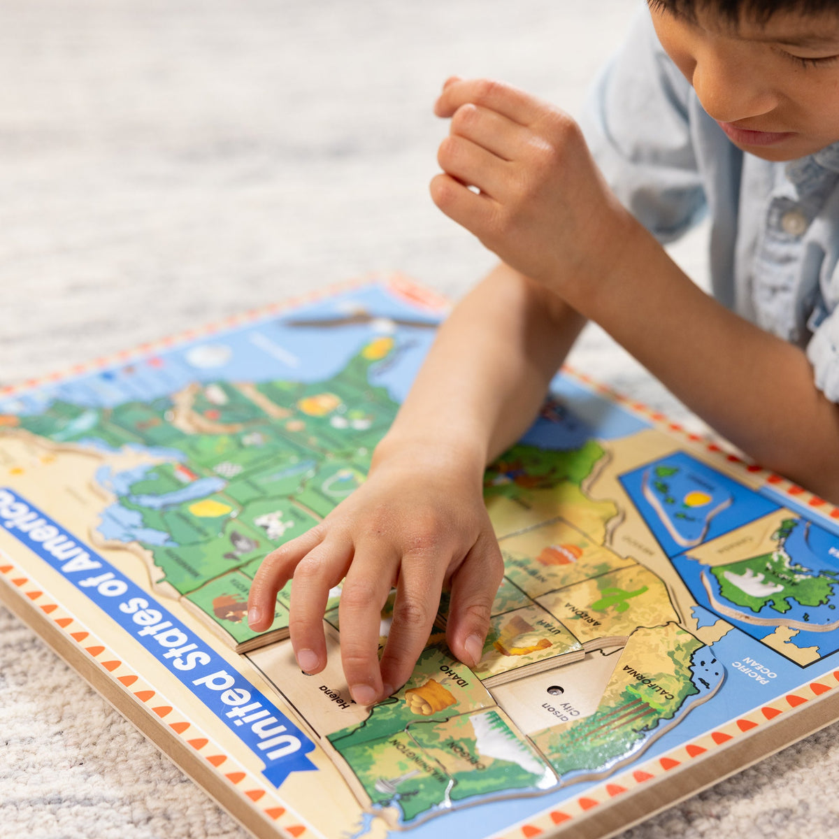 Educational U.S.A. Sound Puzzle - 40 Pieces