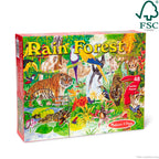 Educational Rainforest Floor Puzzle - 48 Pieces