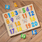 Educational Numbers Sound Puzzle - 21 Pieces