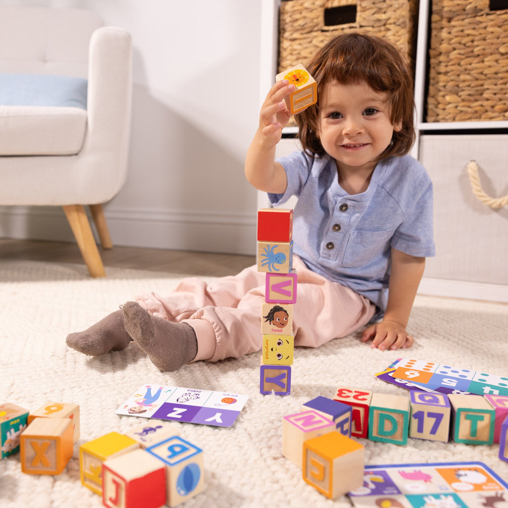 Educational Ms. Rachel Wooden Learning Blocks