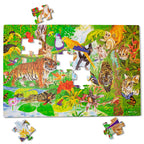 Educational Rainforest Floor Puzzle - 48 Pieces