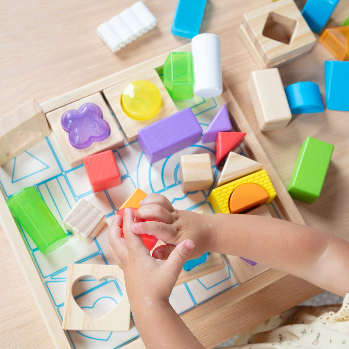 Educational Sensory Matching Blocks