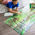Educational Lets Explore Double-Sided Seek & Find Puzzle