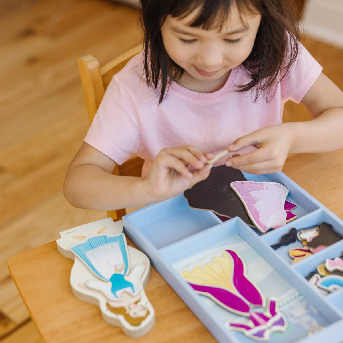 Educational Belle Wooden Magnetic Dress-Up