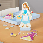 Educational Belle Wooden Magnetic Dress-Up