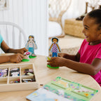 Educational Best Friends Magnetic Dress-Up Play Set