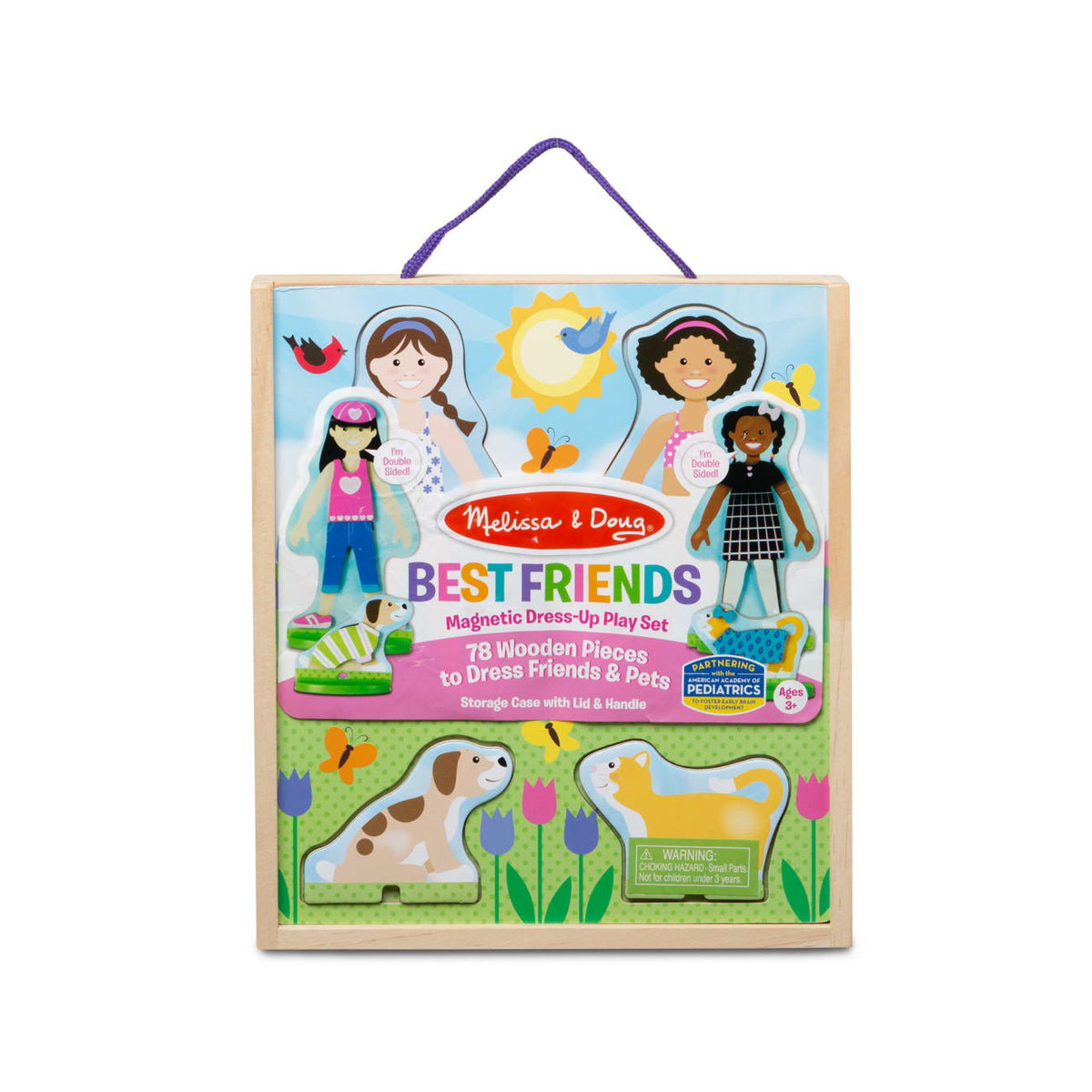 Educational Best Friends Magnetic Dress-Up Play Set