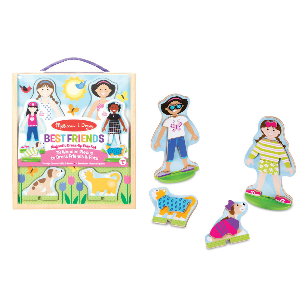 Educational Best Friends Magnetic Dress-Up Play Set