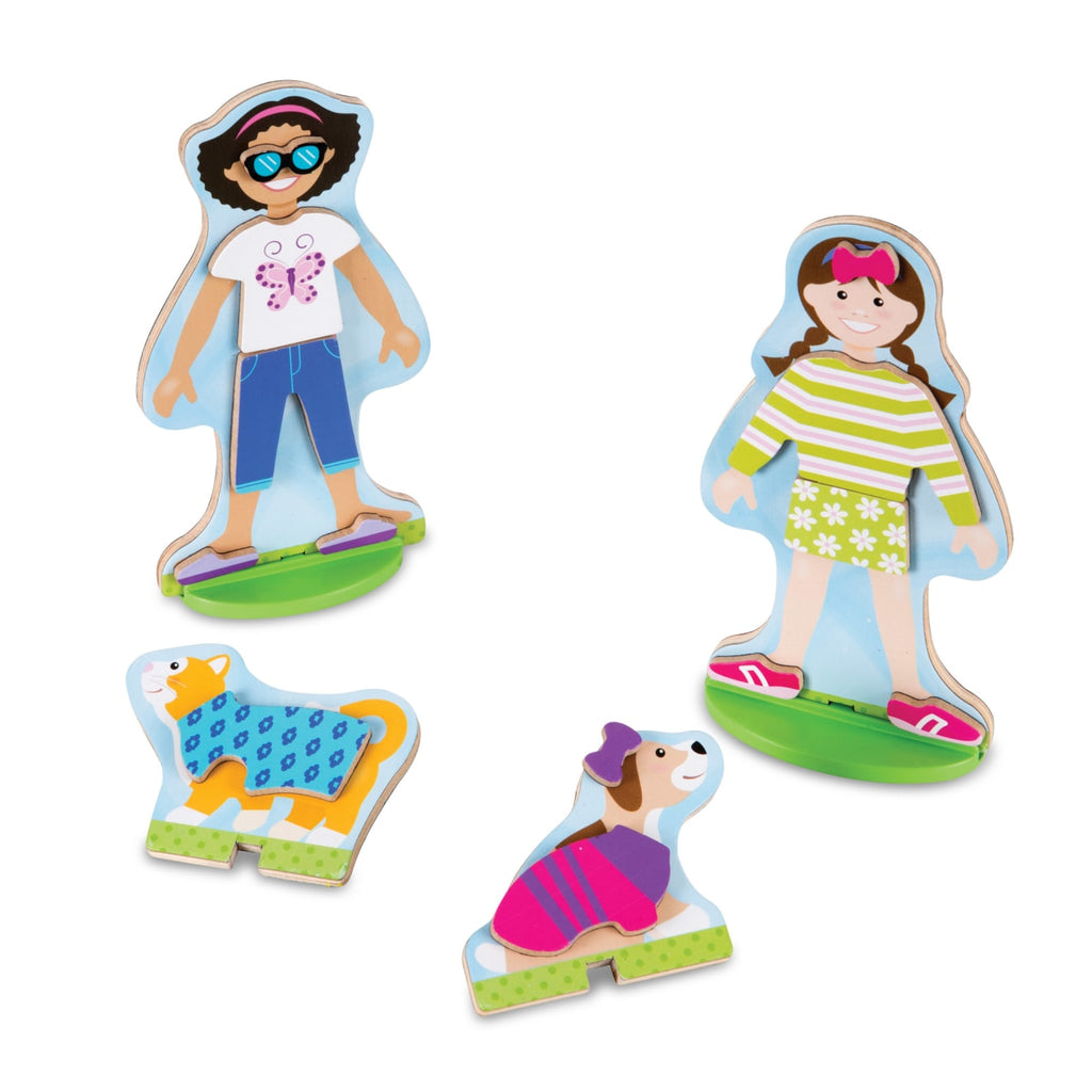 Educational Best Friends Magnetic Dress-Up Play Set