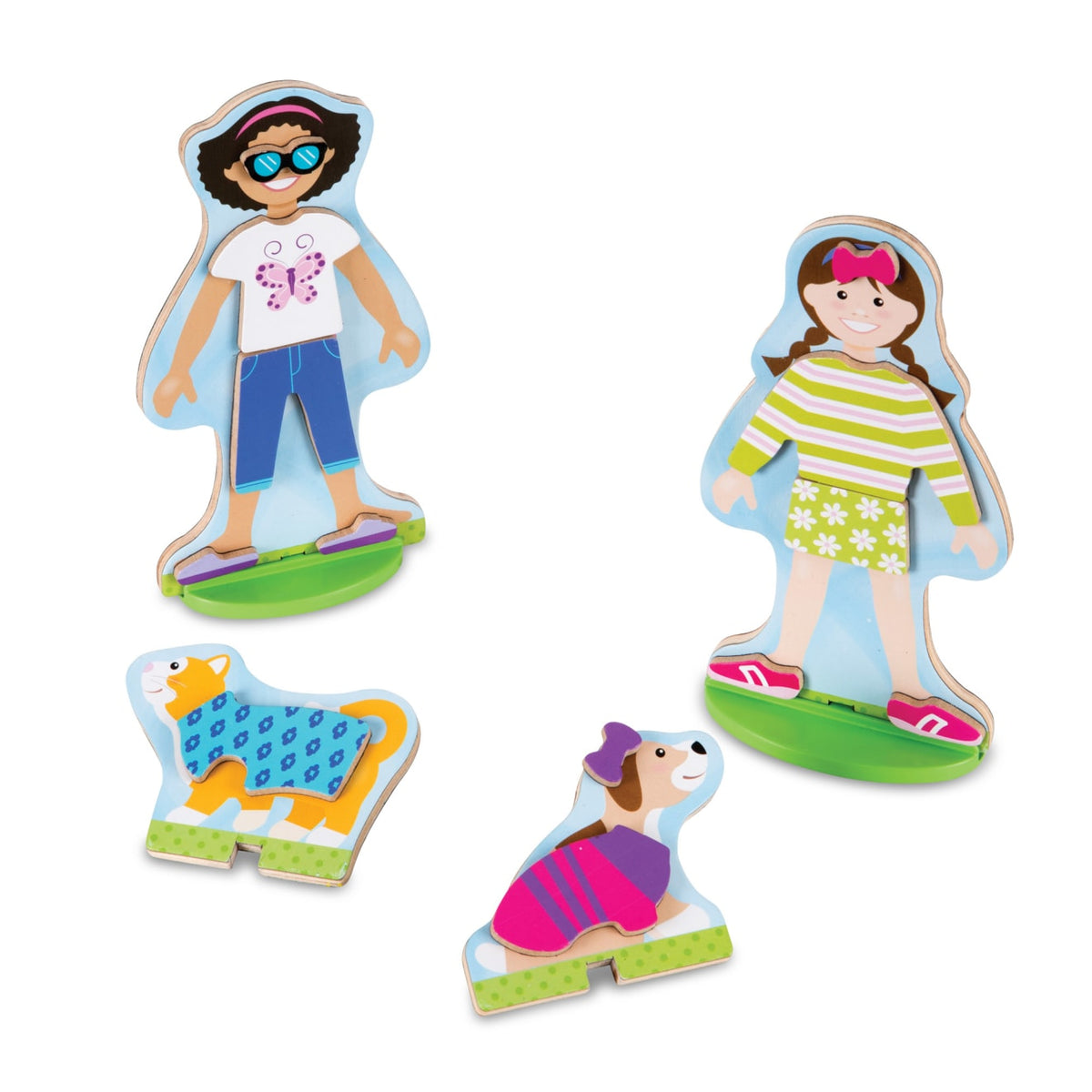 Educational Best Friends Magnetic Dress-Up Play Set