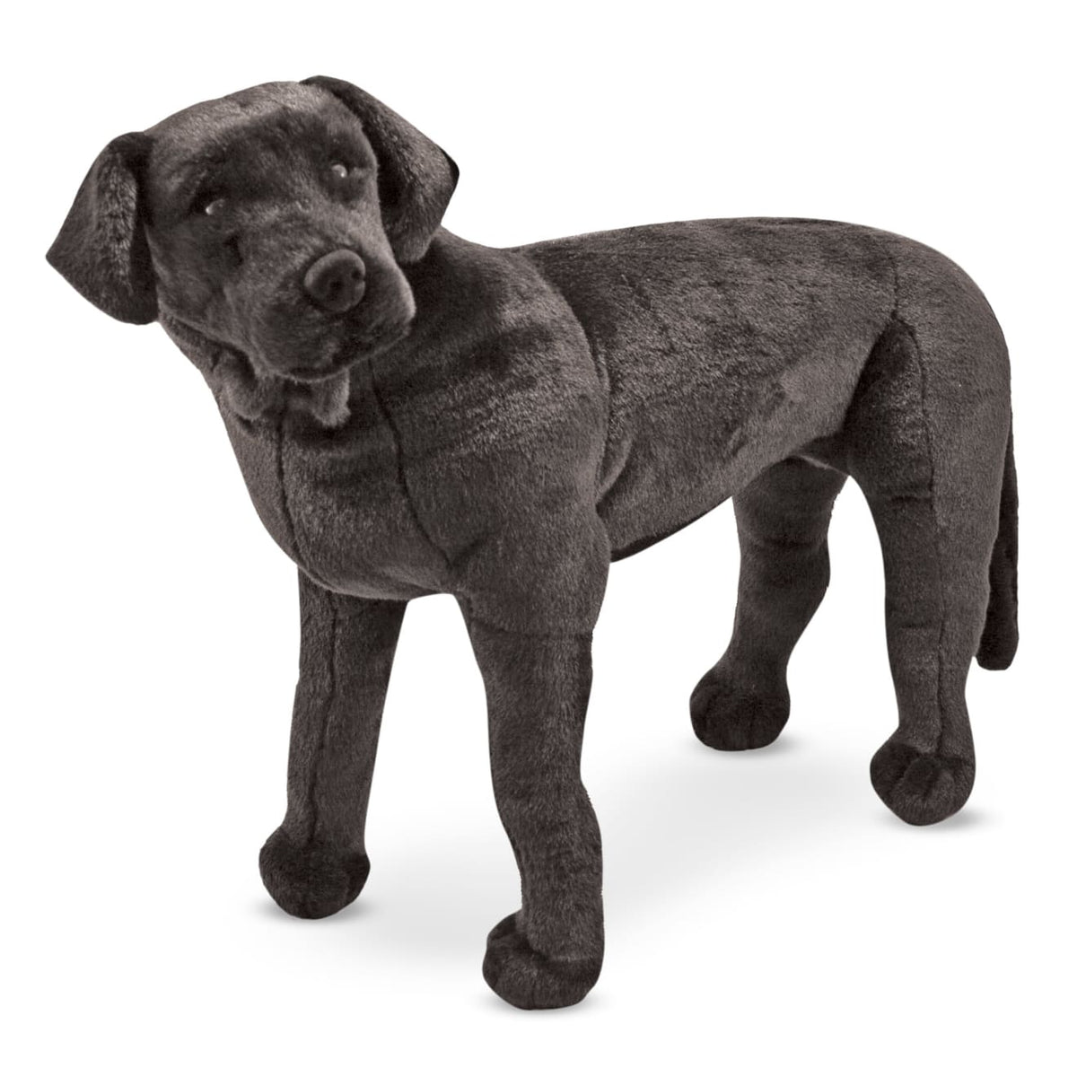Educational Black Lab Giant Stuffed Animal