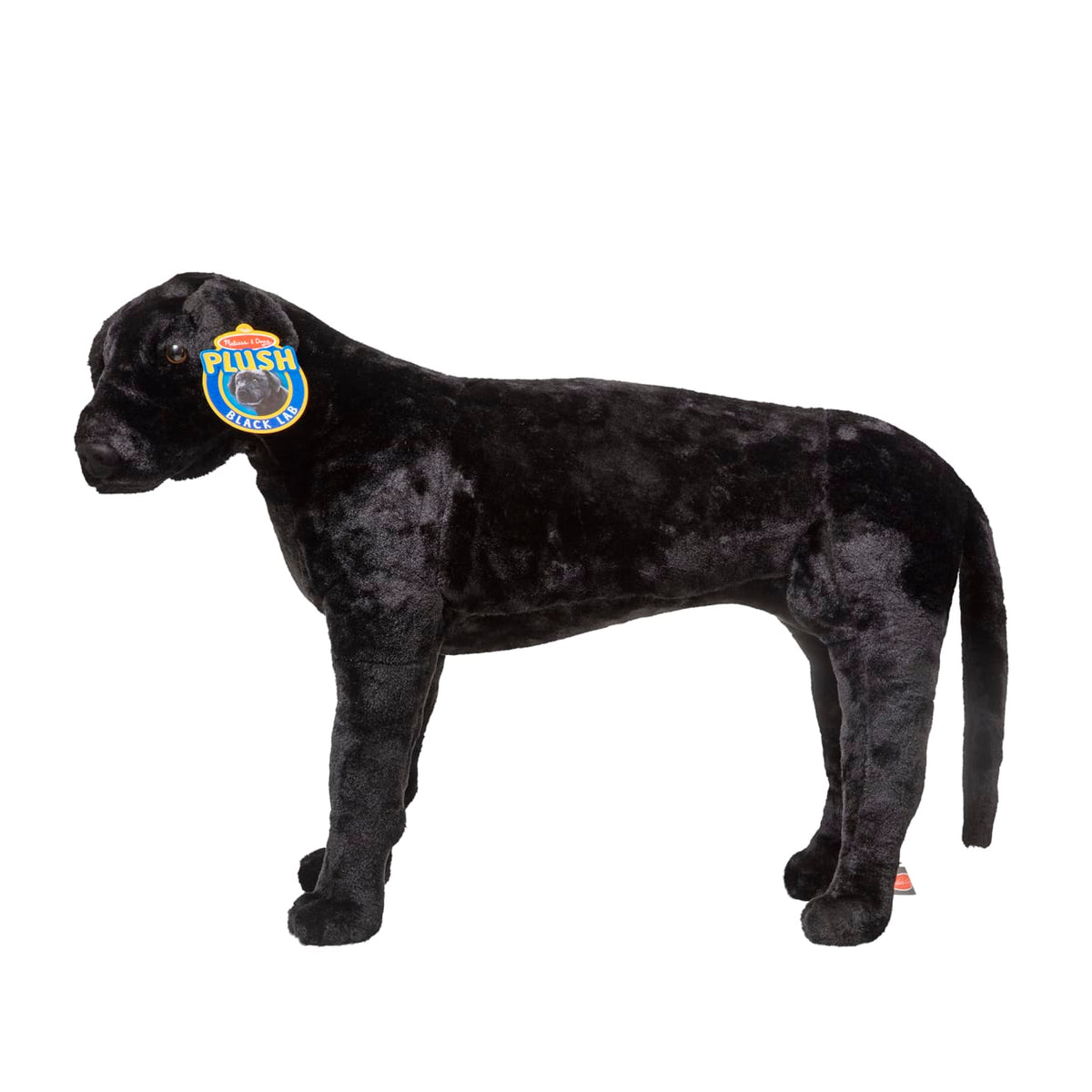 Educational Black Lab Giant Stuffed Animal