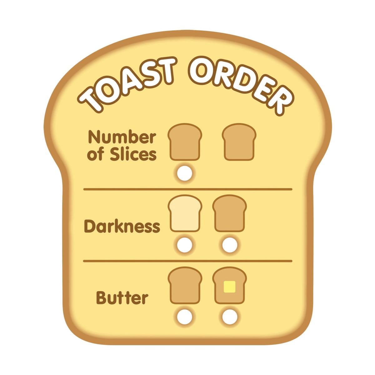 Educational Bread & Butter Toast Set