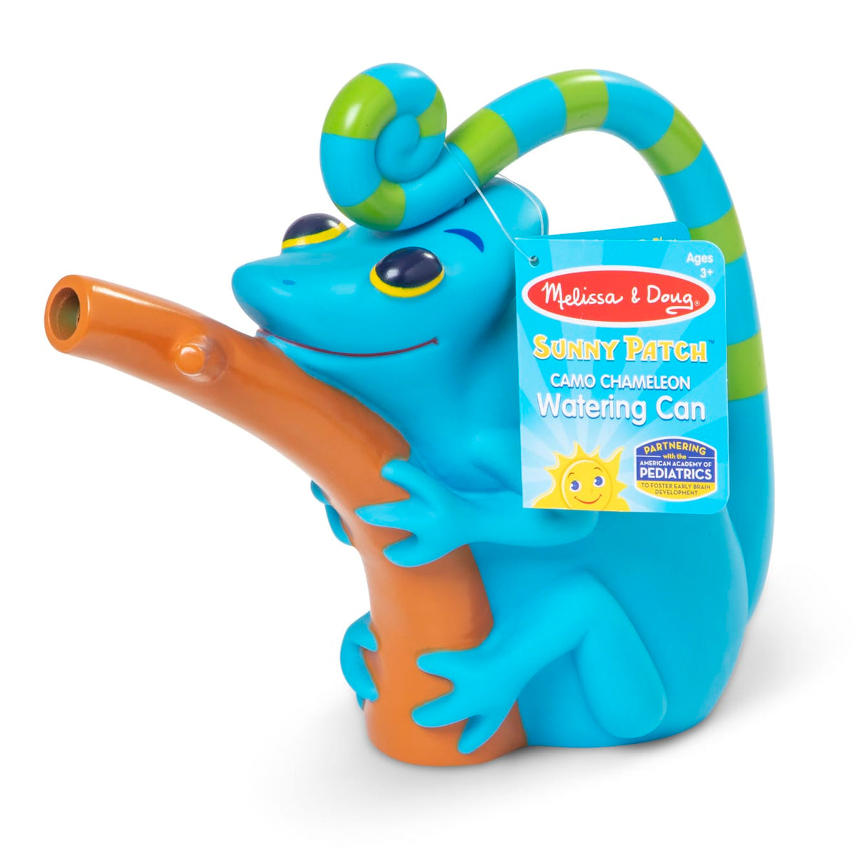 Educational Camo Chameleon Watering Can