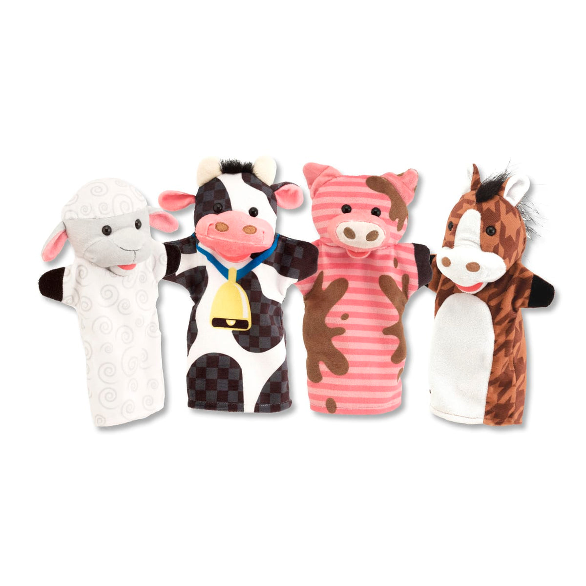 Educational Farm Friends Hand Puppets