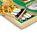 Educational Jungle Friends Jumbo Knob Puzzle - 3 Pieces