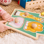 Educational Jungle Friends Jumbo Knob Puzzle - 3 Pieces