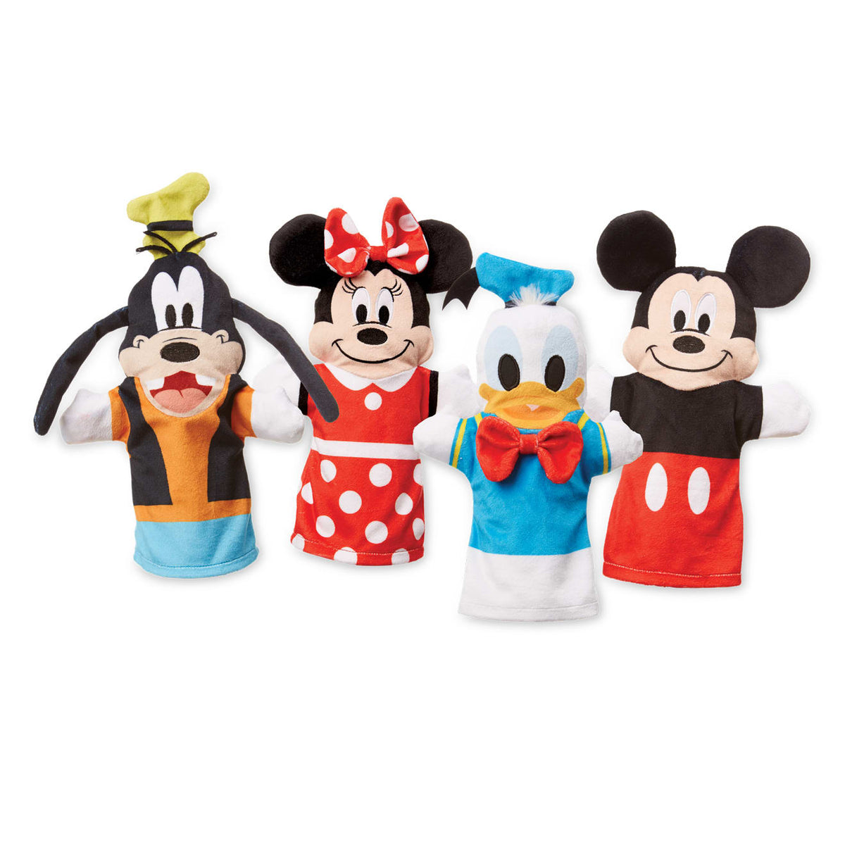 Educational Disney Mickey Mouse & Friends Soft & Cuddly Hand Puppets