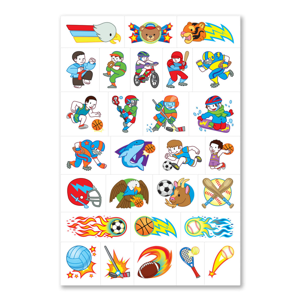 Educational My First Temporary Tattoos 100 Kid-Friendly Tattoos - Adventure Creatures Sports and More