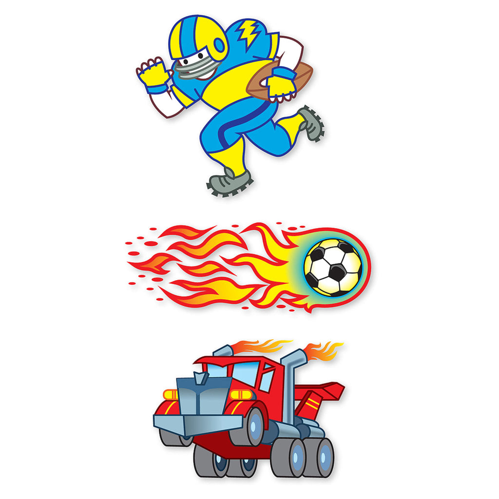 Educational My First Temporary Tattoos 100 Kid-Friendly Tattoos - Adventure Creatures Sports and More