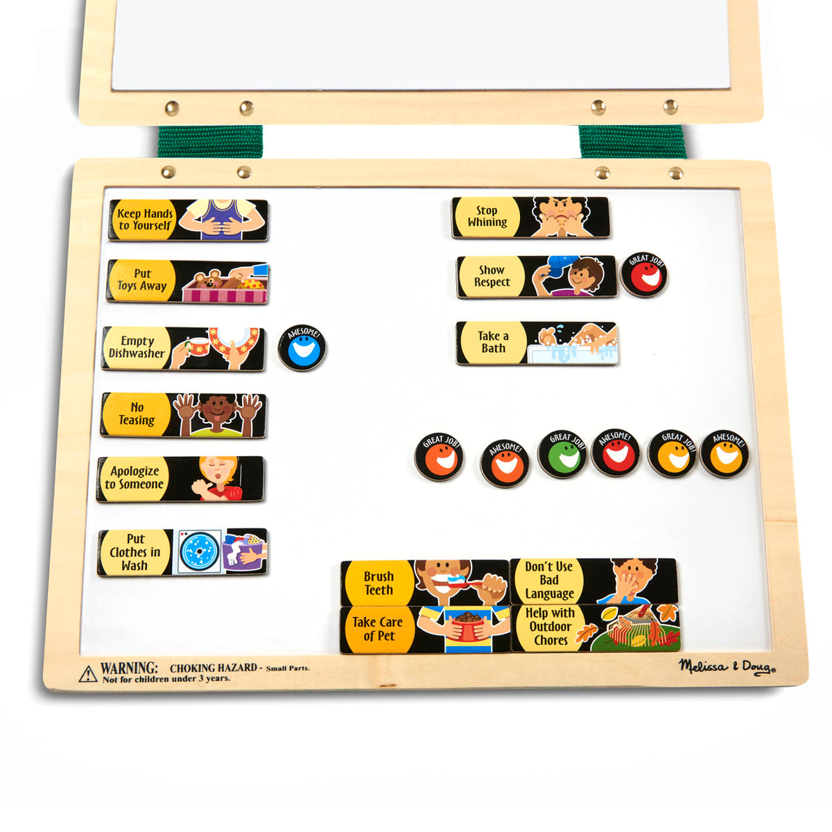 Educational Magnetic Responsibility Chart - Chore Chart