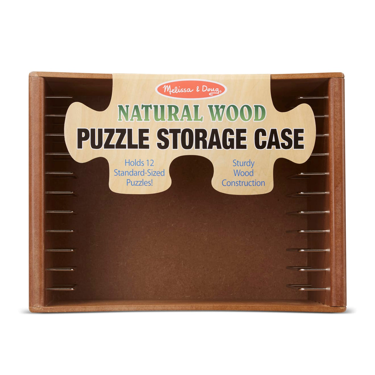 Educational Natural Wood Puzzle Case