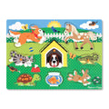 Educational Pets Peg Puzzle - 8 Pieces
