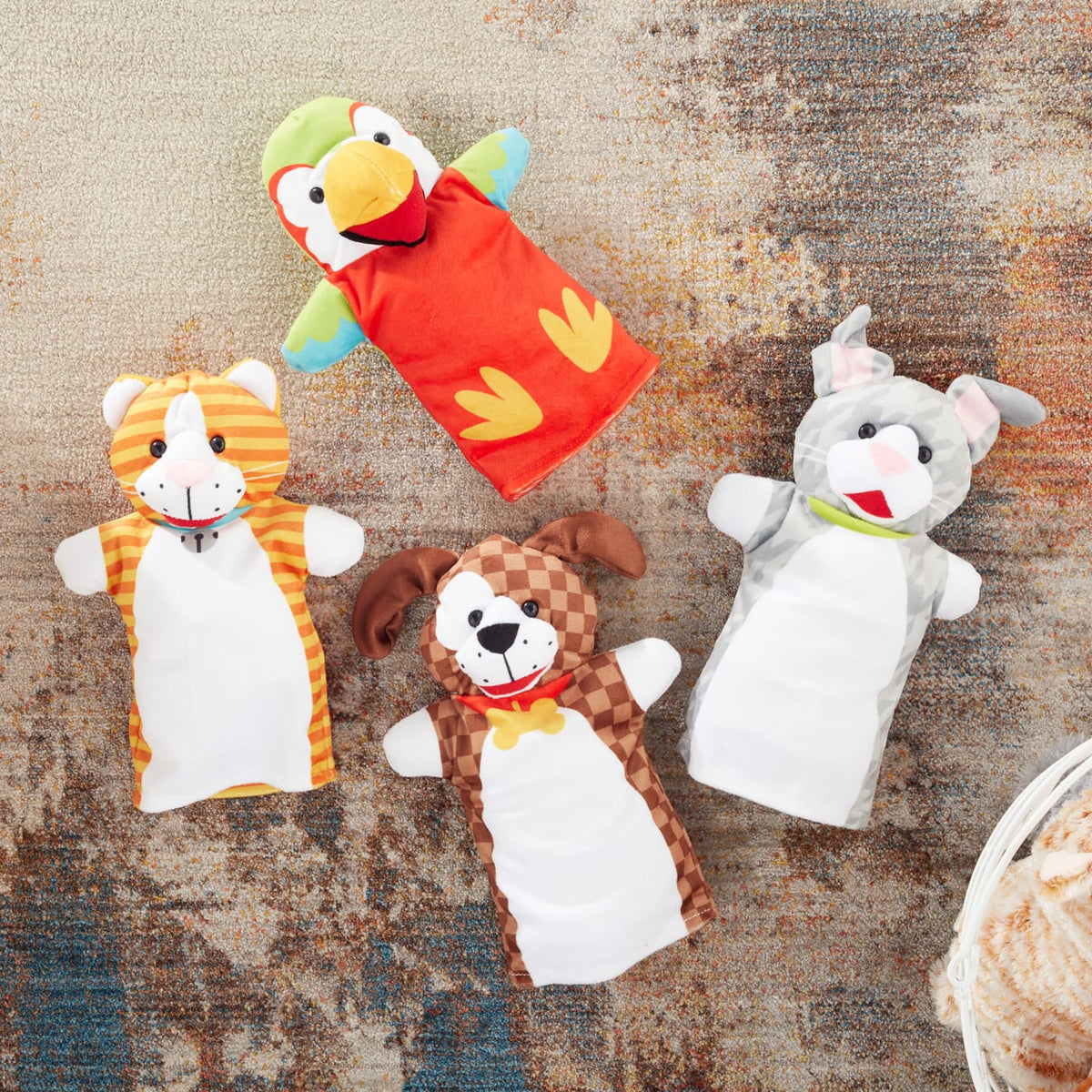 Educational Playful Pets Hand Puppets