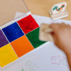 Educational Rainbow Stamp Pad